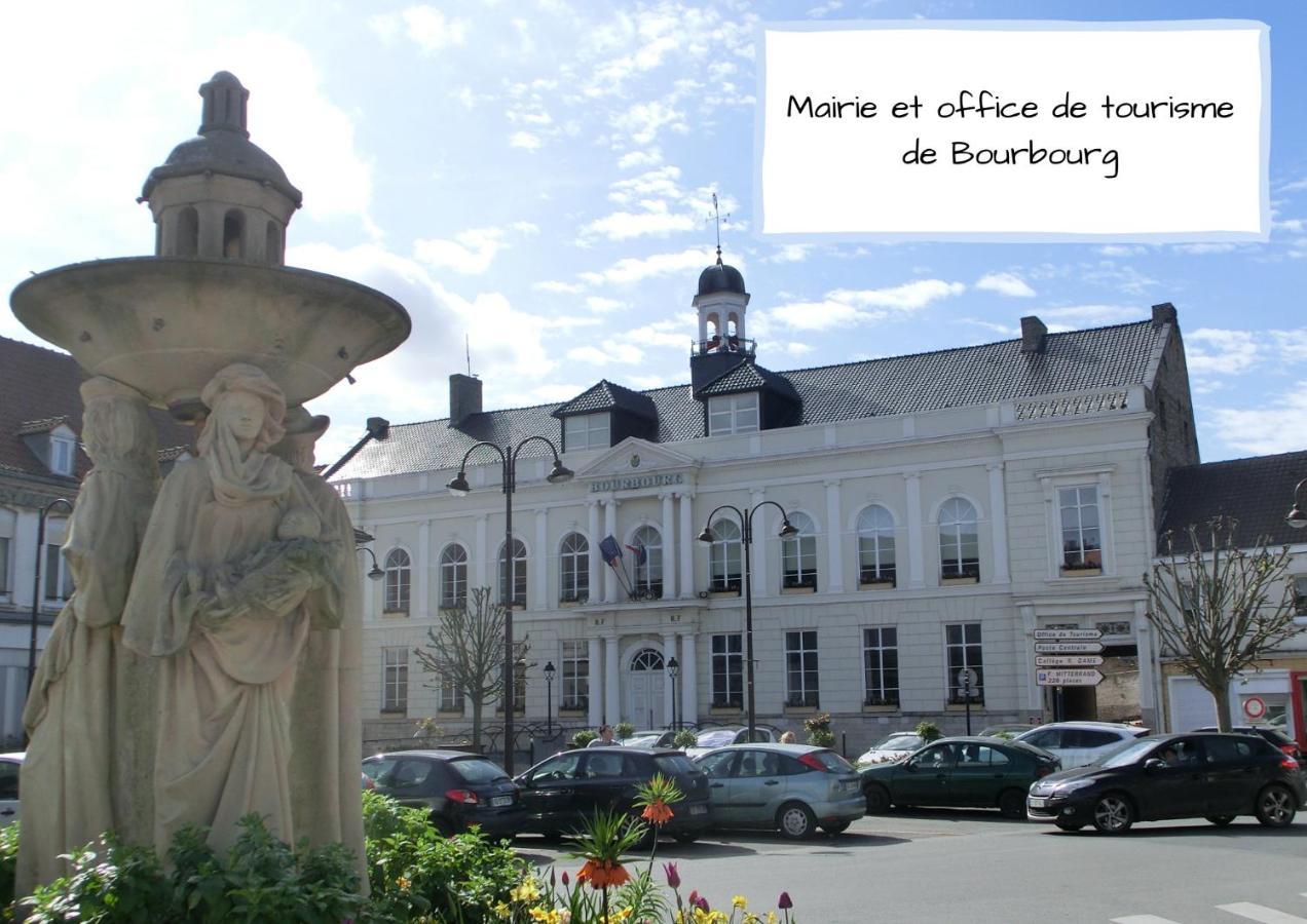 Studio Spacieux Et Elegant Au Coeur De Bourbourg - Gare A Proximite Luaran gambar